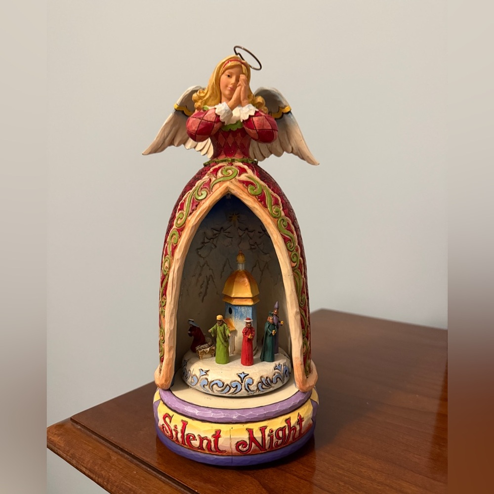 Jim Shore Silent Night Christmas Decor